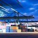 Illustration for article titled The Eye-Popping Science Fiction of Freight Yards at Night